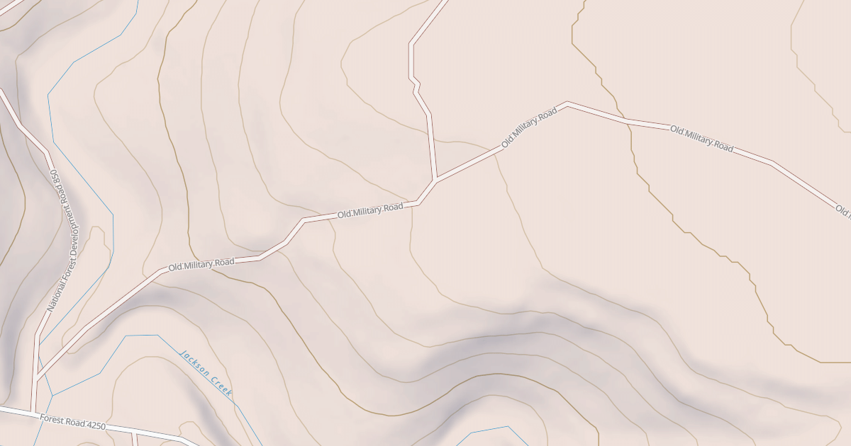 Map preview of USFS Motor Vehicle Use Map Roads {78DF4AB8-47F2-4EE6-9220-F80FF81A3F8D}