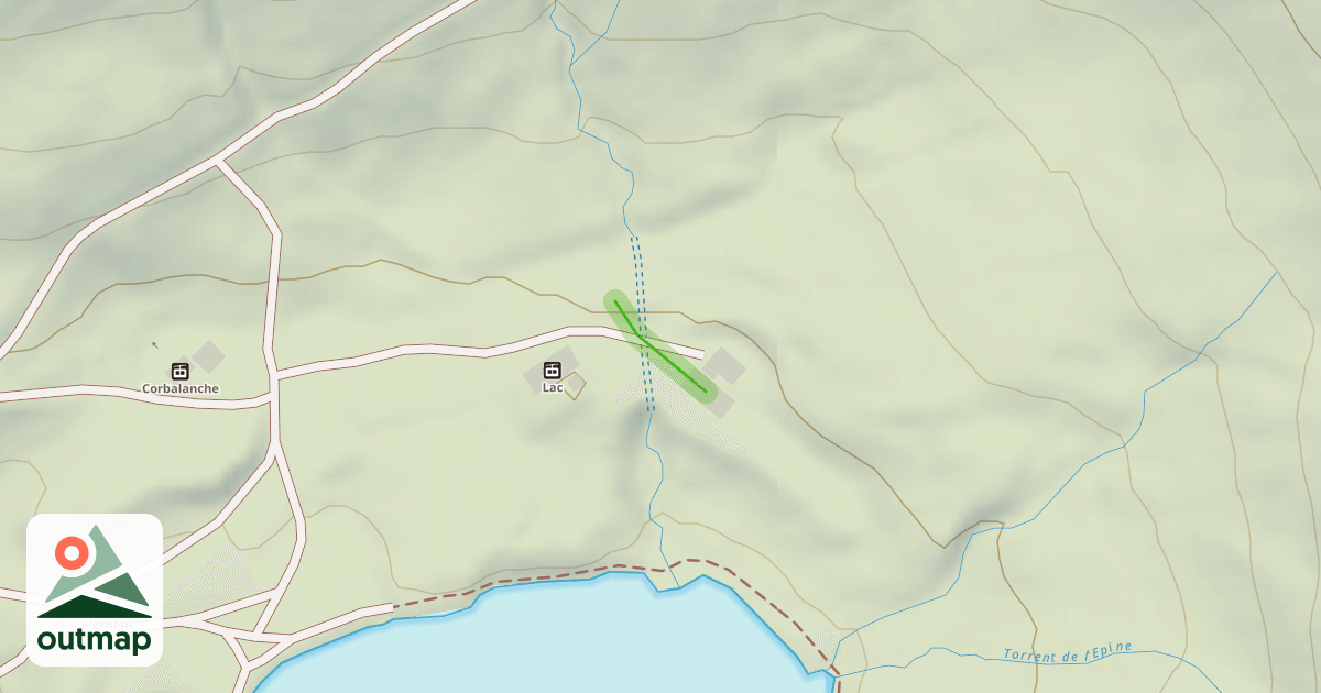 Map of Dolomie