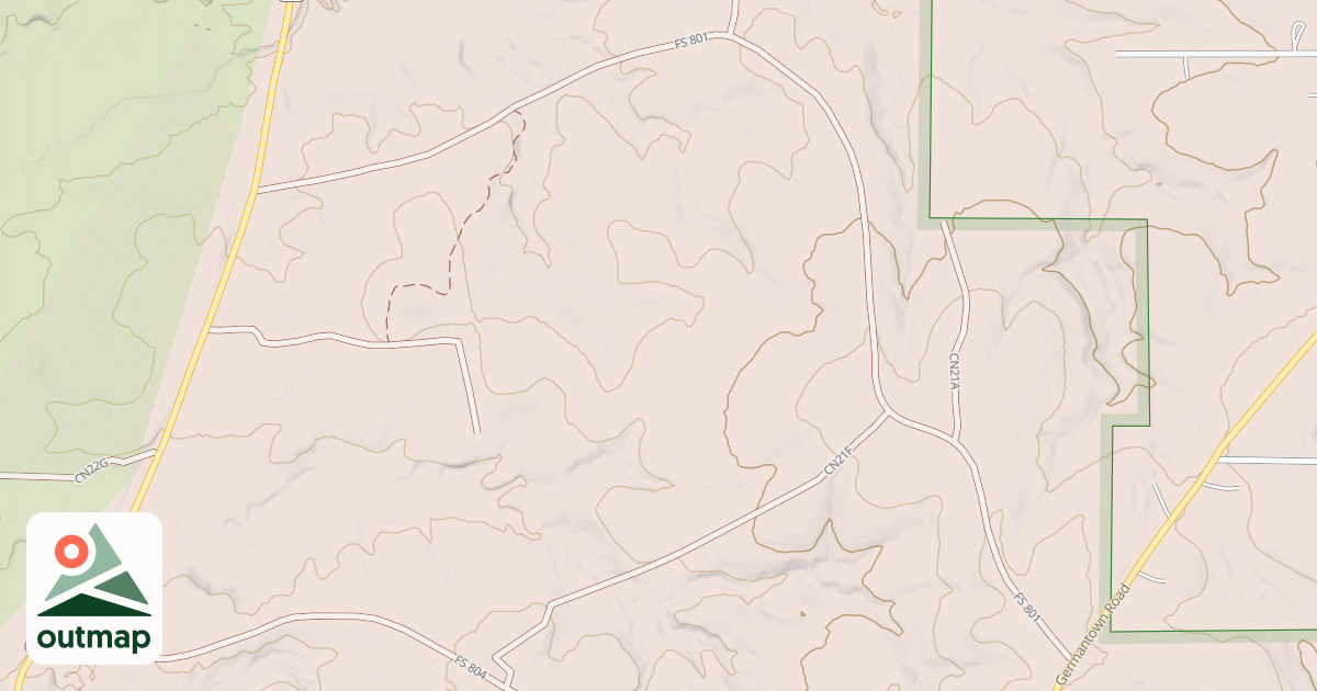 Map of HARRIS