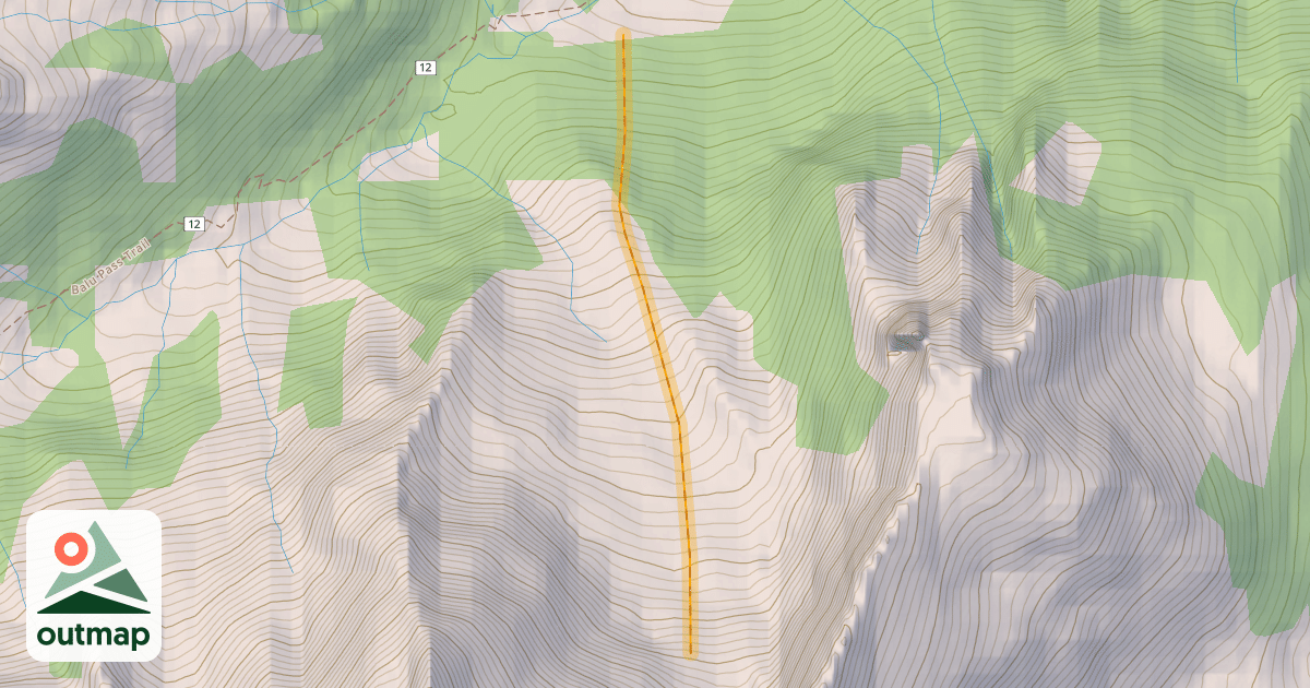 Map of Cheops North Bowl