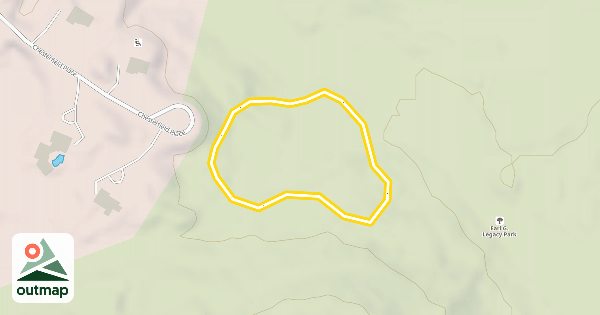 Map of Chesterfield Trail