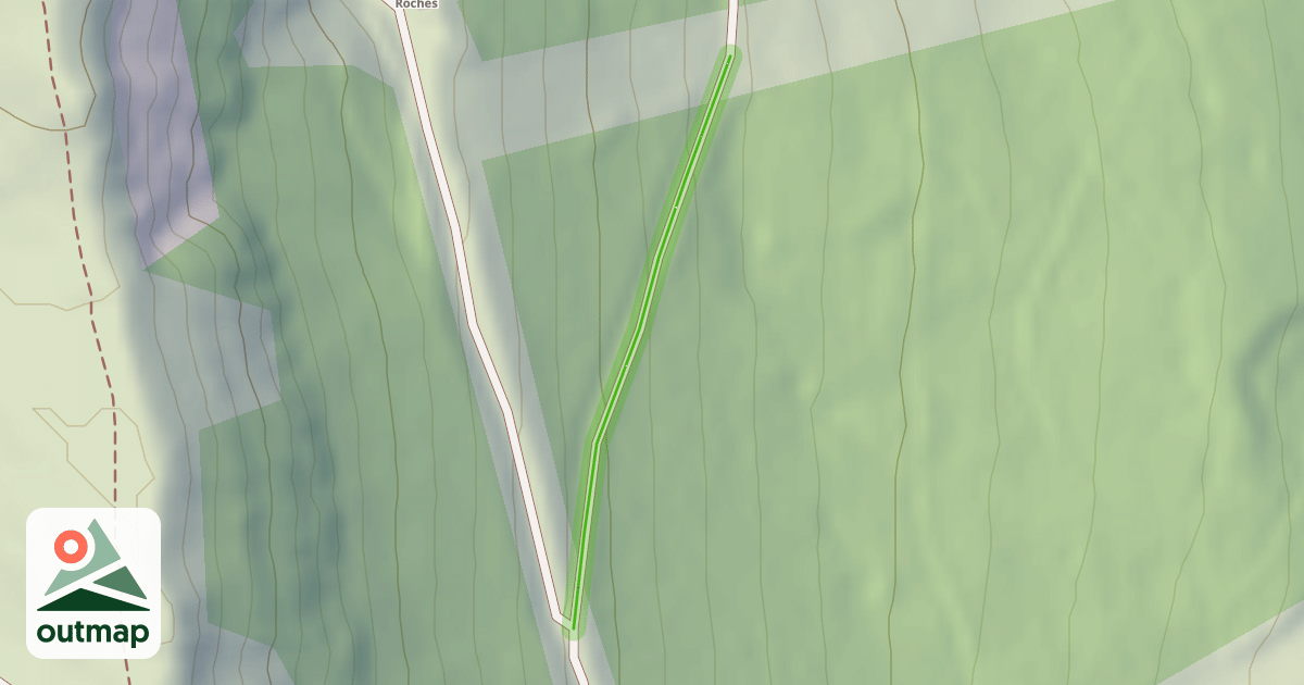 Map of Grange des Pauvres