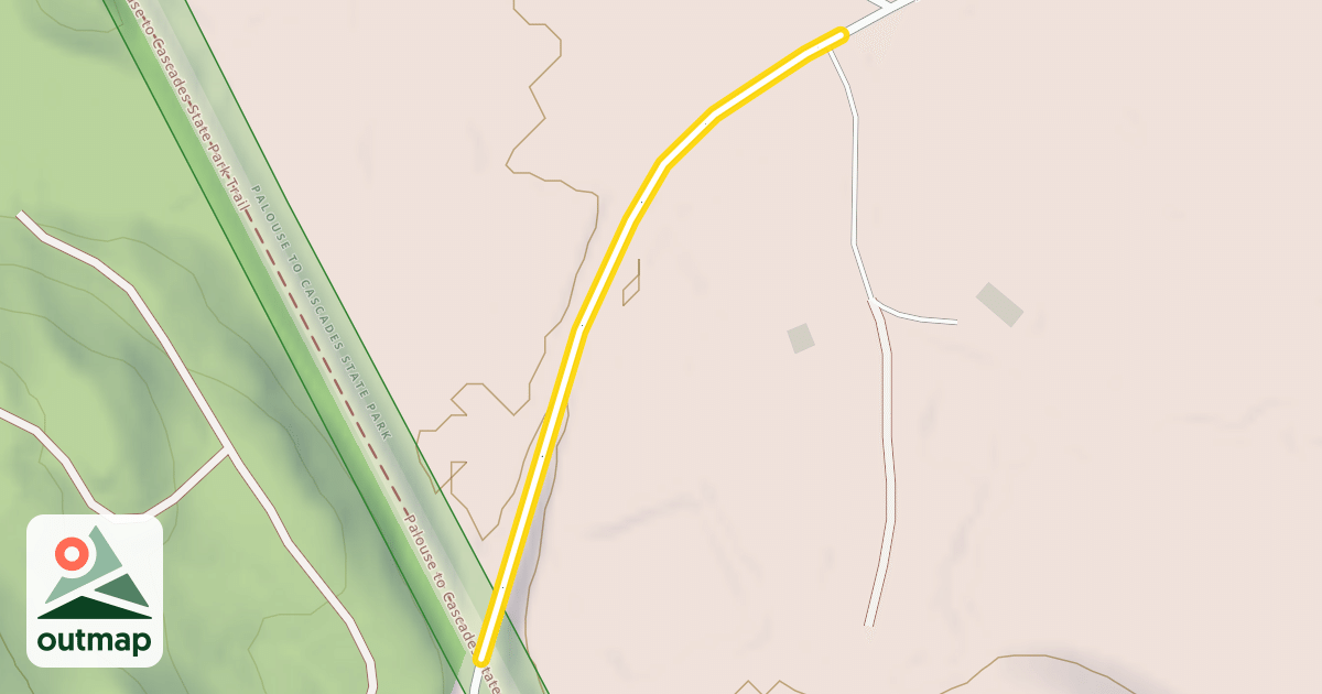 Map of Forest Road 54