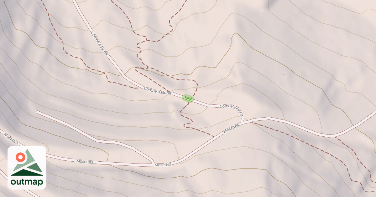 Map of Combe à Floret