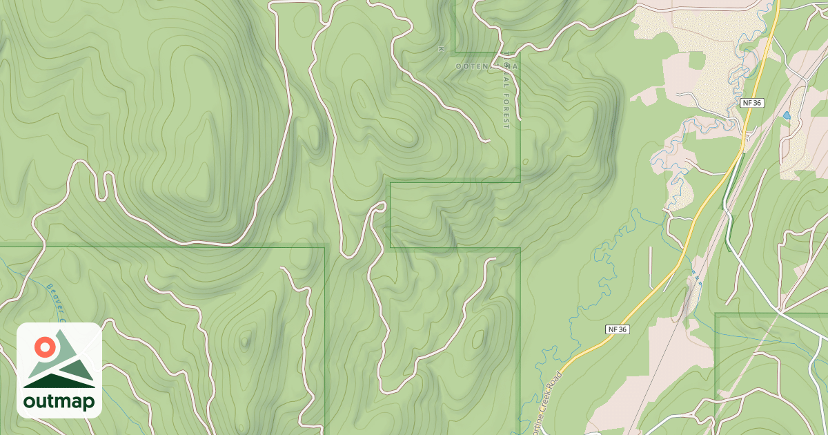 Map of BEWILDER BEAVER