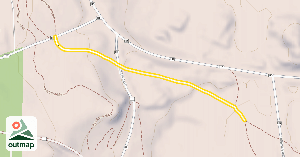 Map of Noquemanon Trail