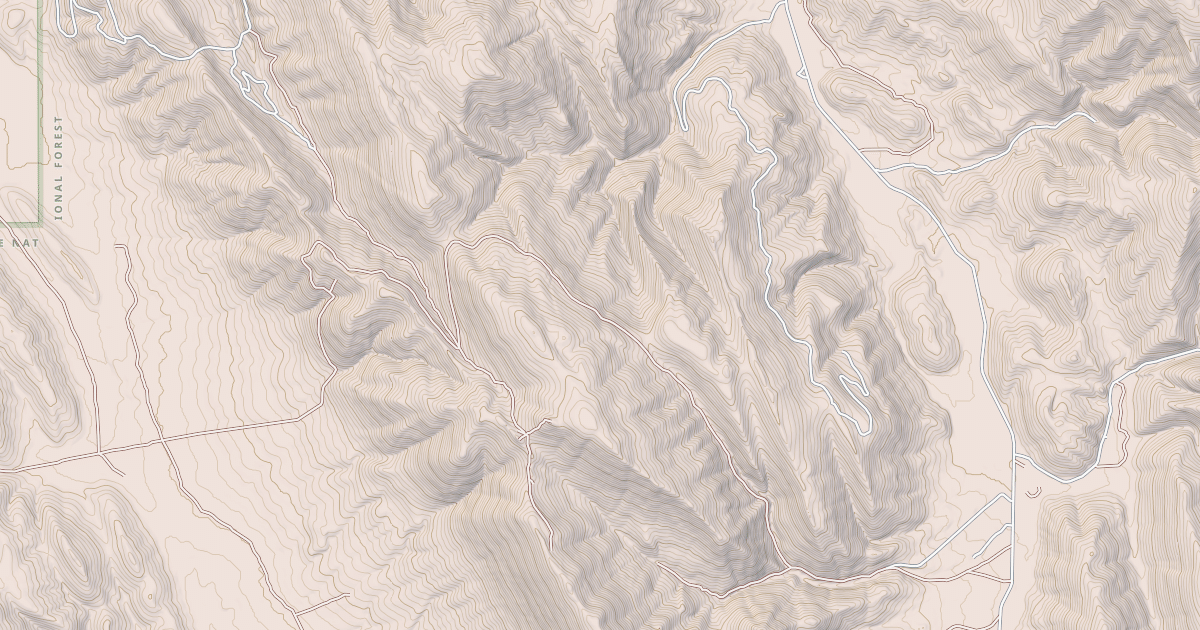 Map preview of MAYBE CANYON