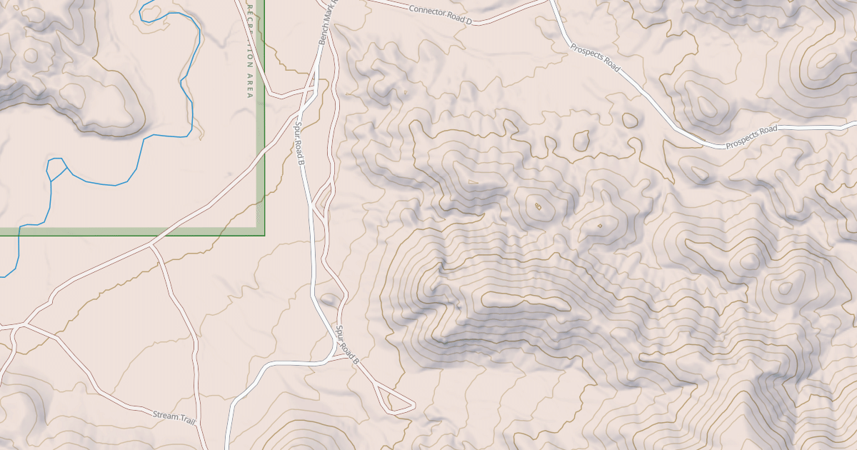 Map preview of SPUR ROAD B