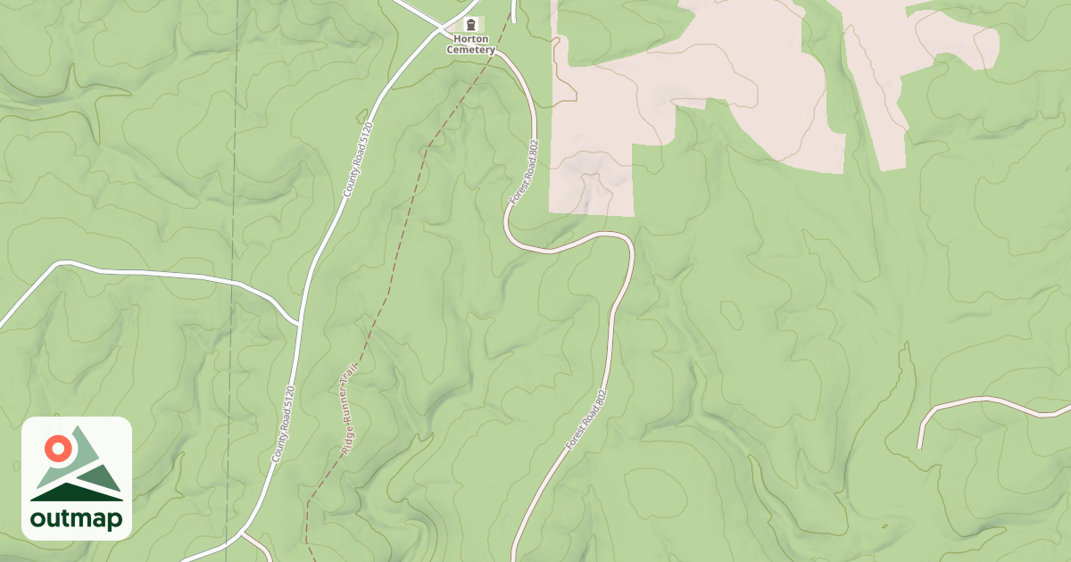 Map of HORTON CEMETERY