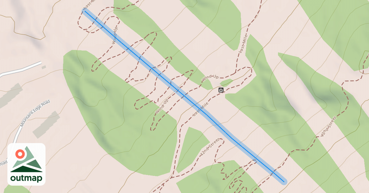 Map of Main Slope