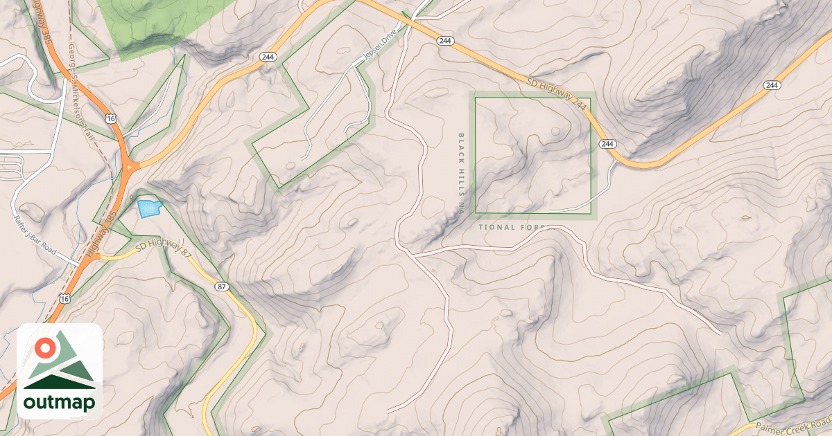 Map of ALLOTMENT BR 2A