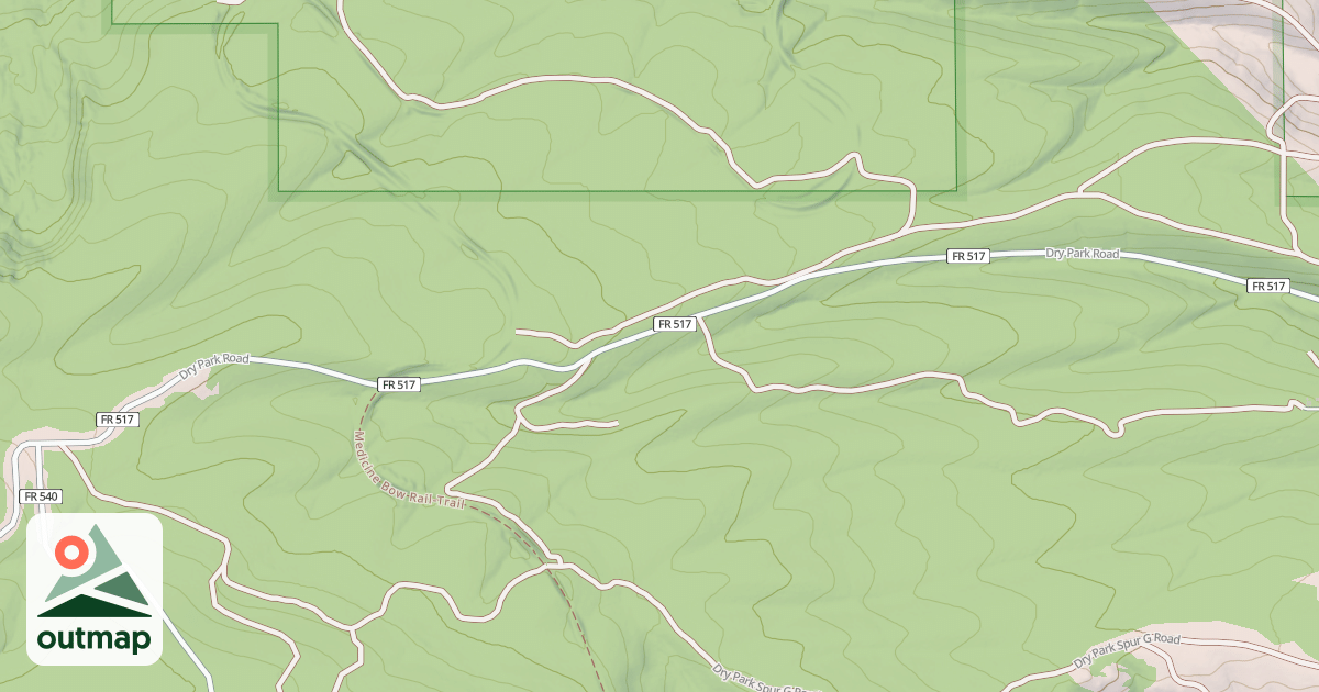 Map of DRY PARK
