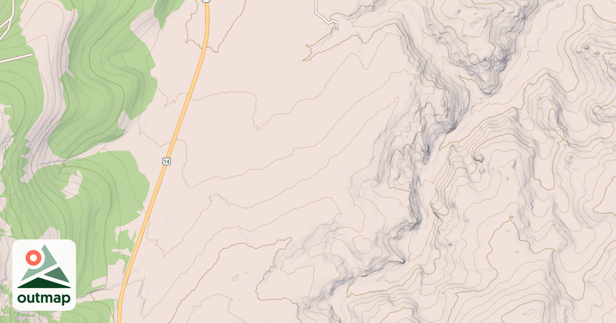 Map of BROAD AXE