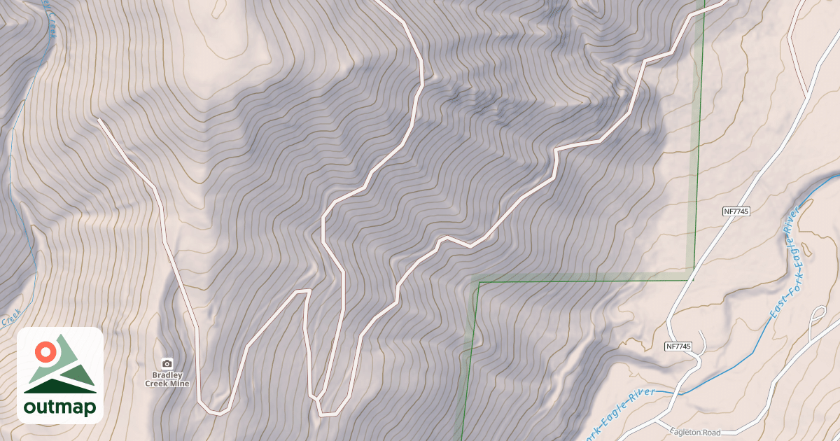 Map of USFS National Forest System Roads {2A6EE8EC-0E5C-455D-A199-2D7983F4F72B}