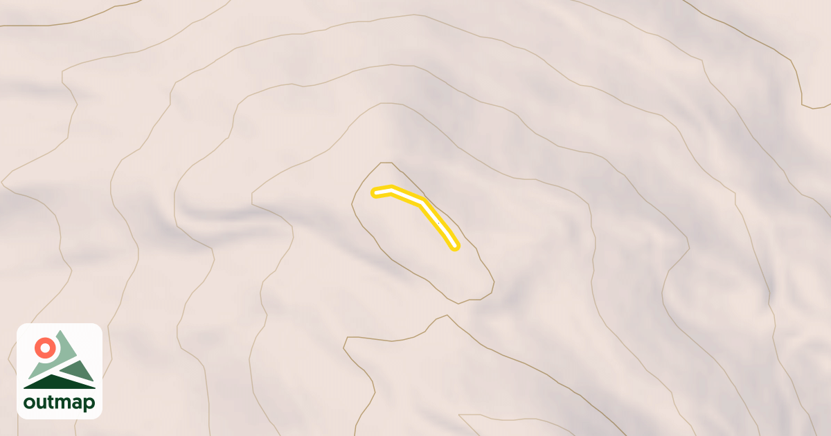 Map of Mt. Ozbaldy Touring Trail