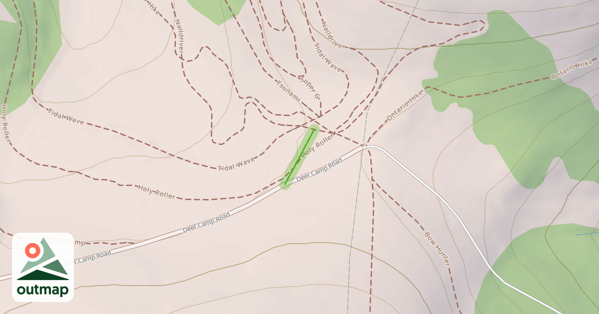 Map of To Deer Camp