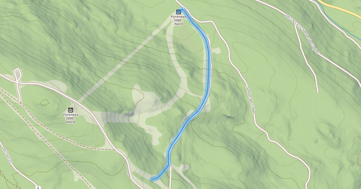 Map preview of Perce Neige