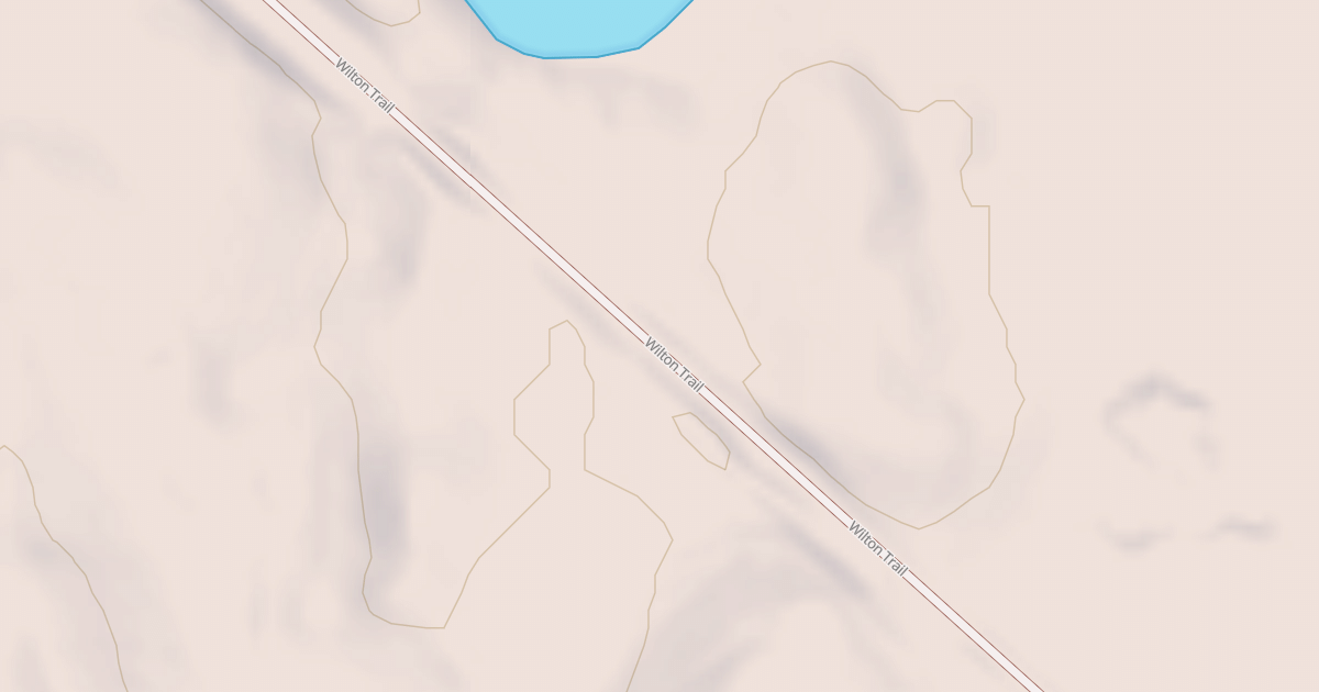 Map preview of Wilton Trails Northwest