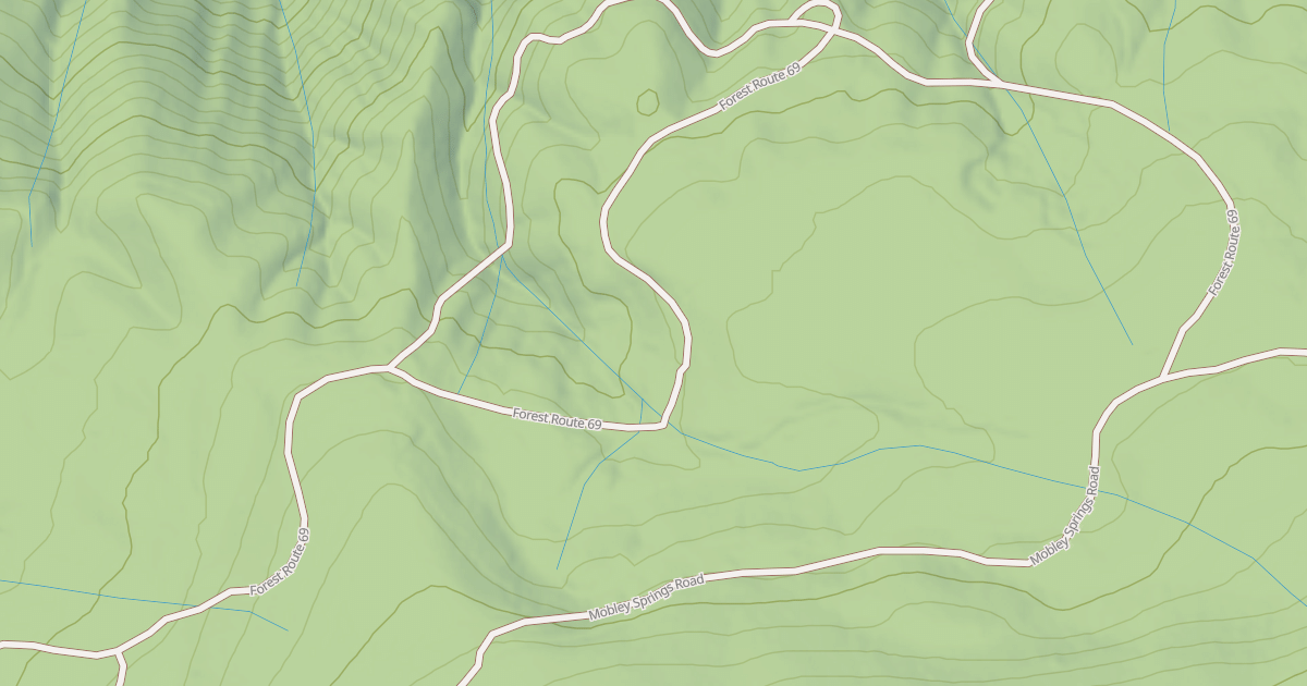 Map preview of BEAR TRAP SPRINGS ROAD