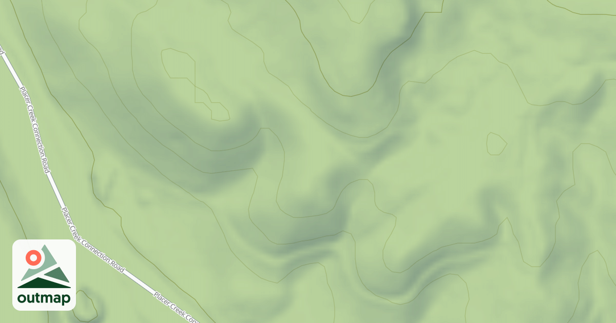 Map of PLACER CREEK CONNECTION F