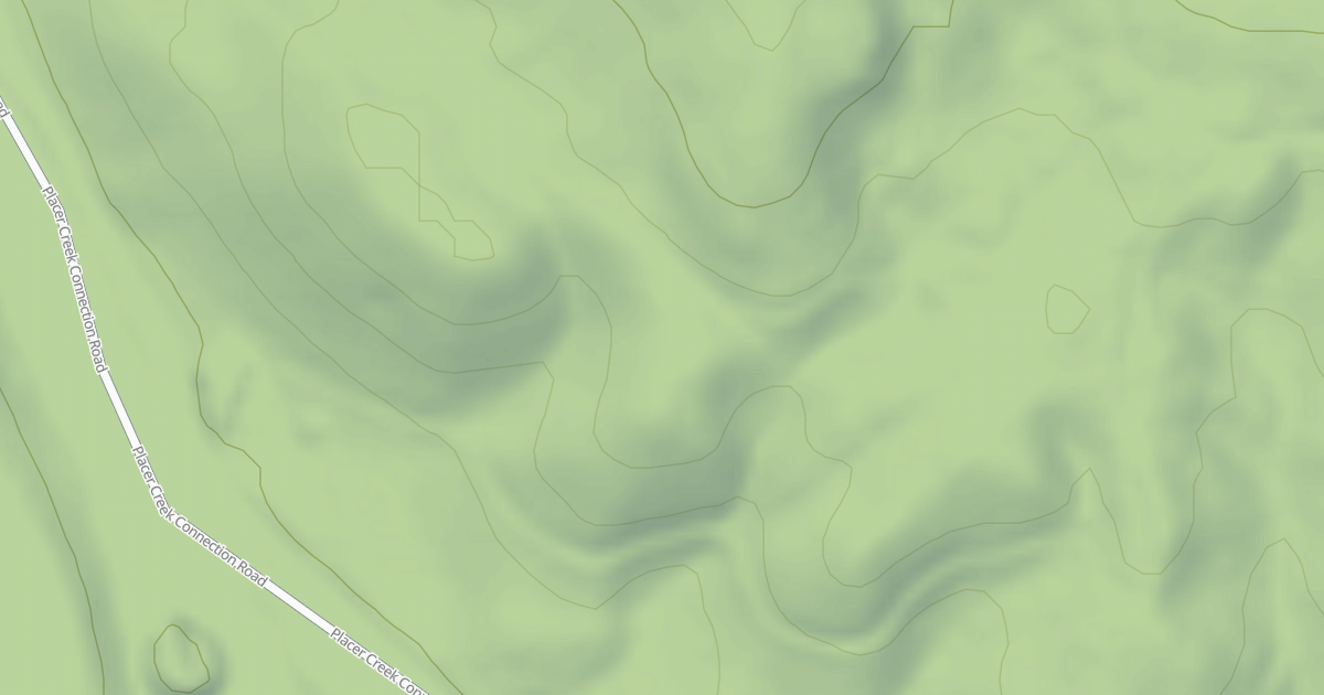 Map preview of PLACER CREEK CONNECTION F