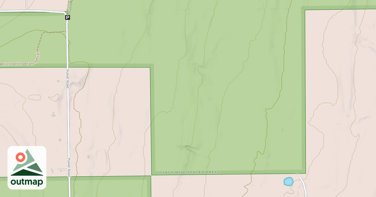 Map of Snowmobile Trail