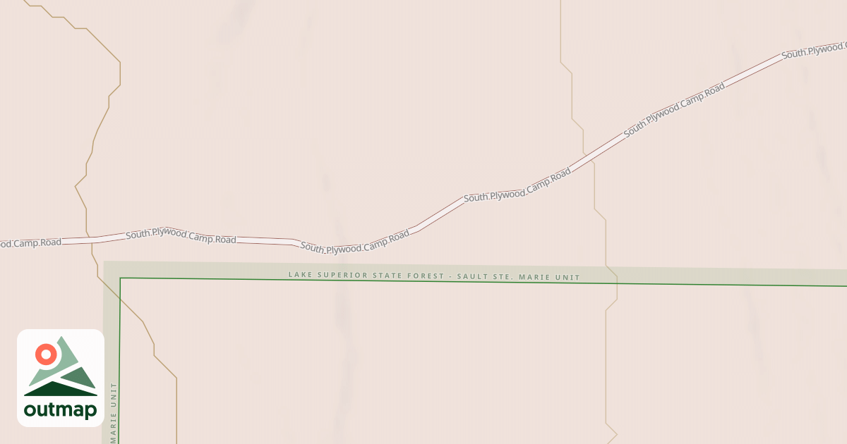 Map of Drummond Island Route