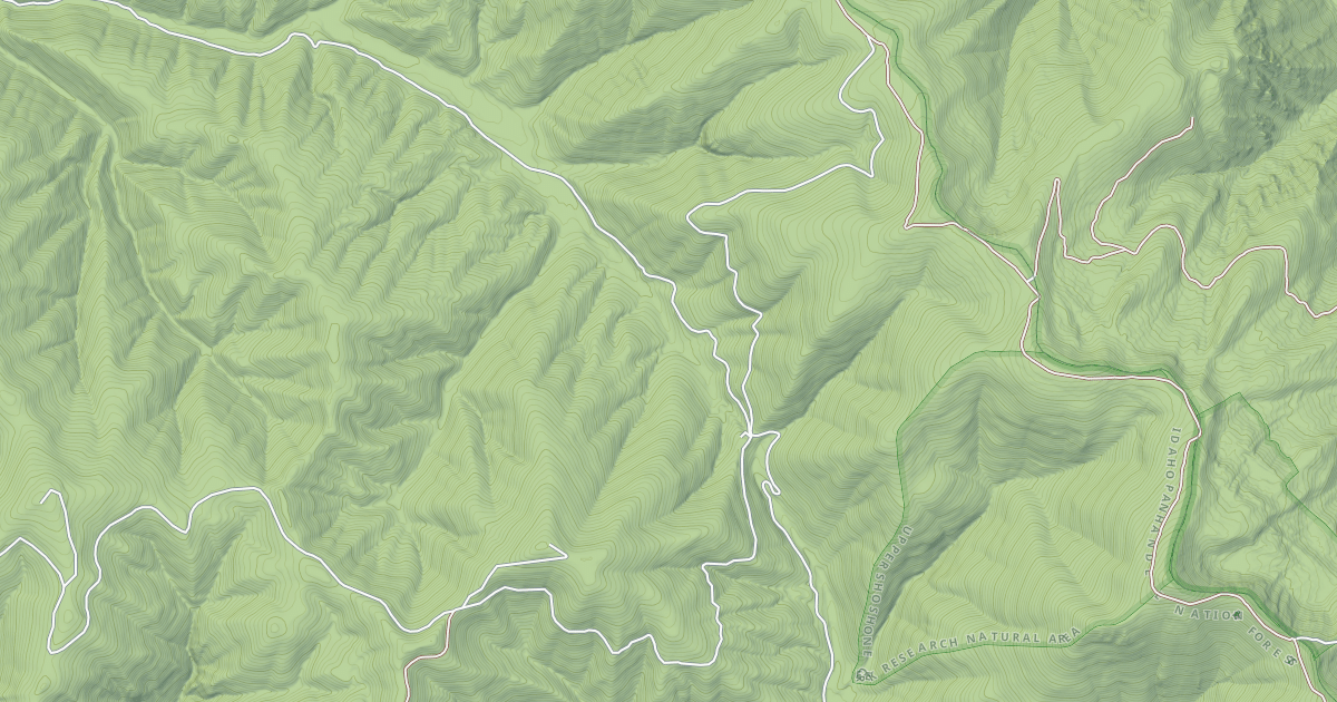 Map preview of DIVIDE PEAK