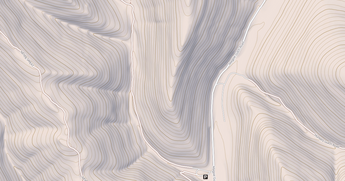 Map preview of NEVER SWEAT GULCH C1
