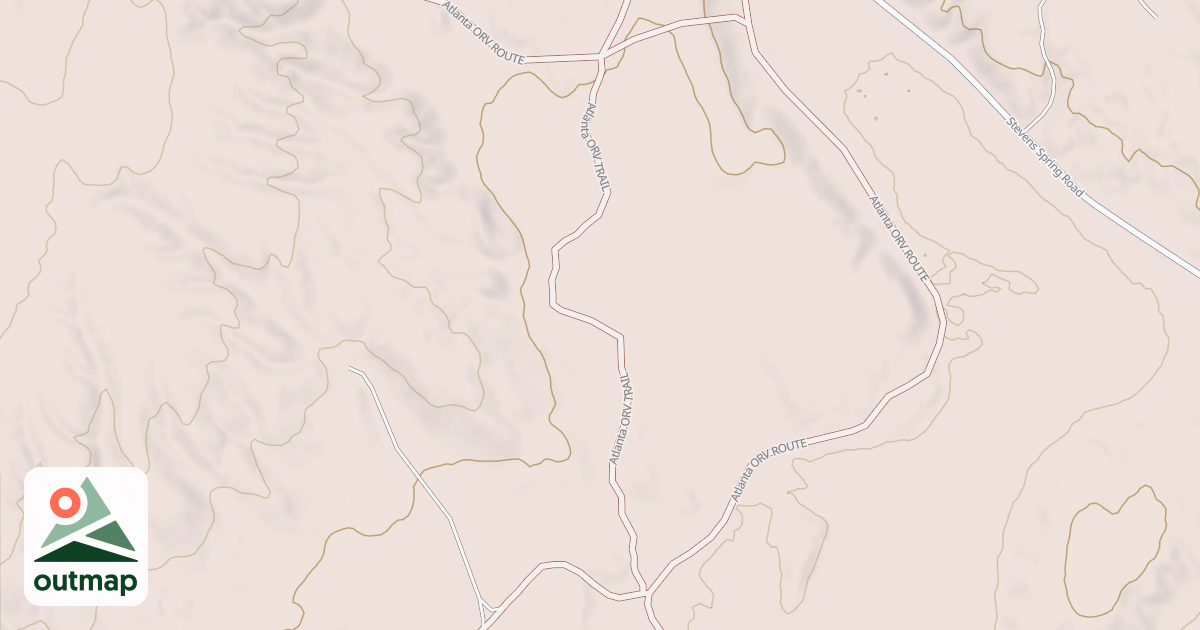 Map of Atlanta Trail