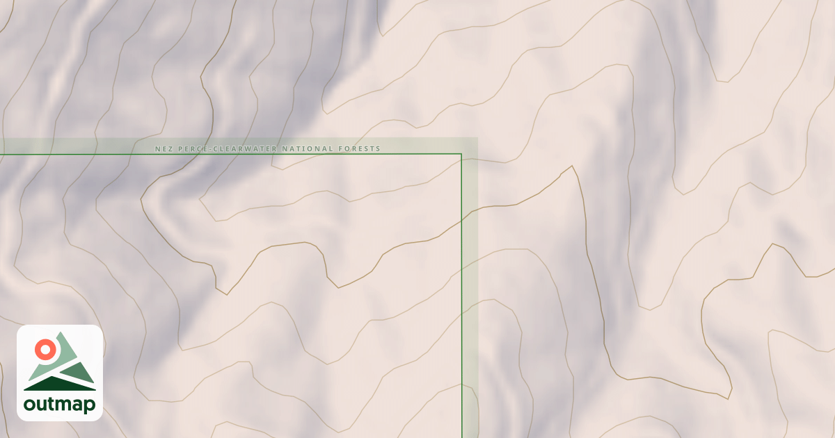 Map of LITTLE BOULDER SOUTH A