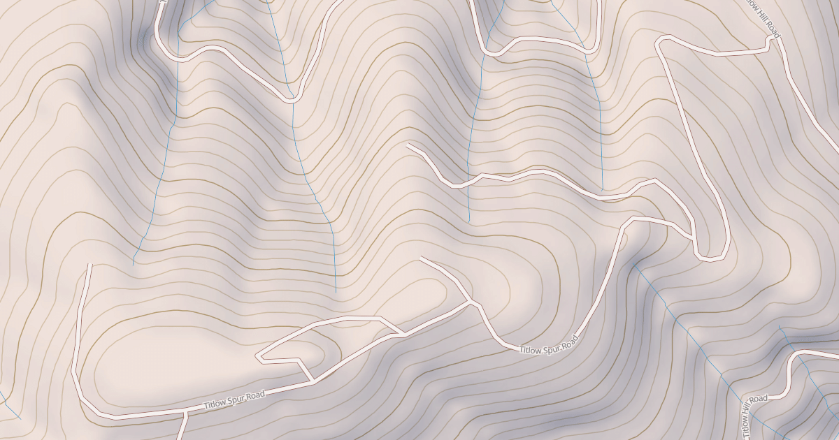 Map preview of TITLOW SPUR