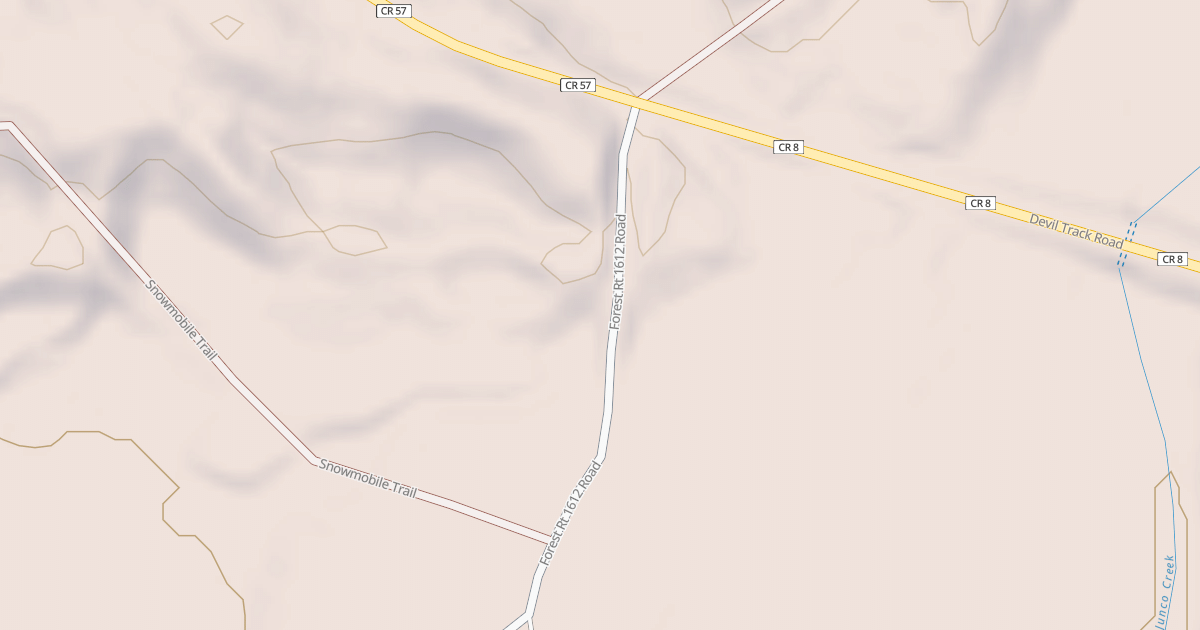 Map preview of DEVIL TRACK CAMPGROUND