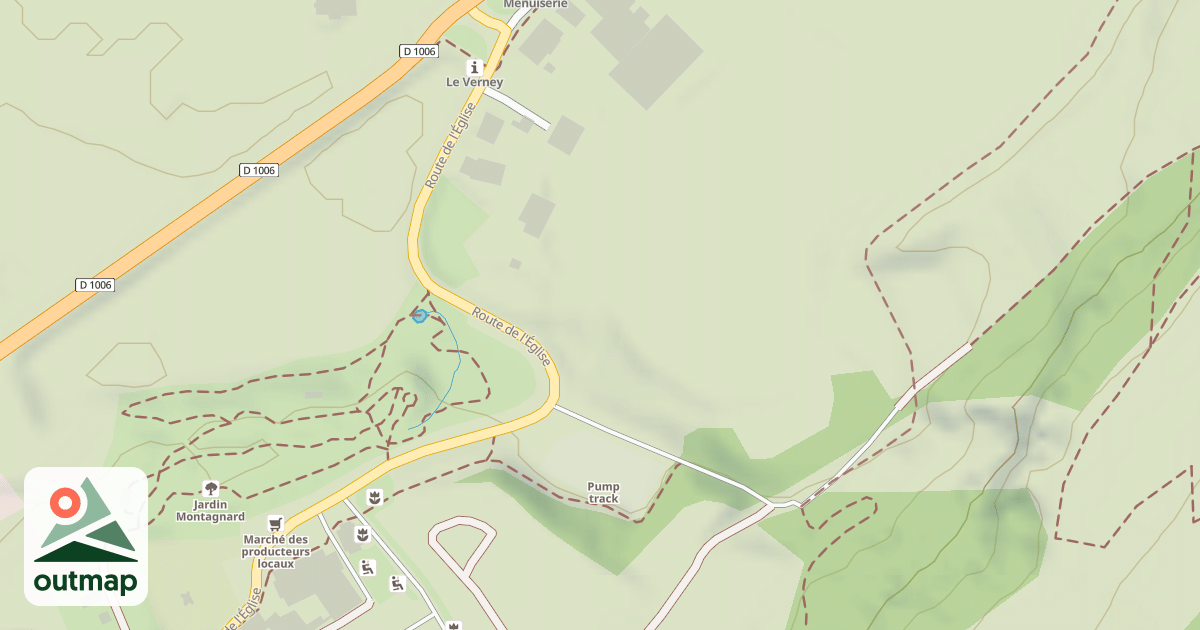 Map of Sous l'église
