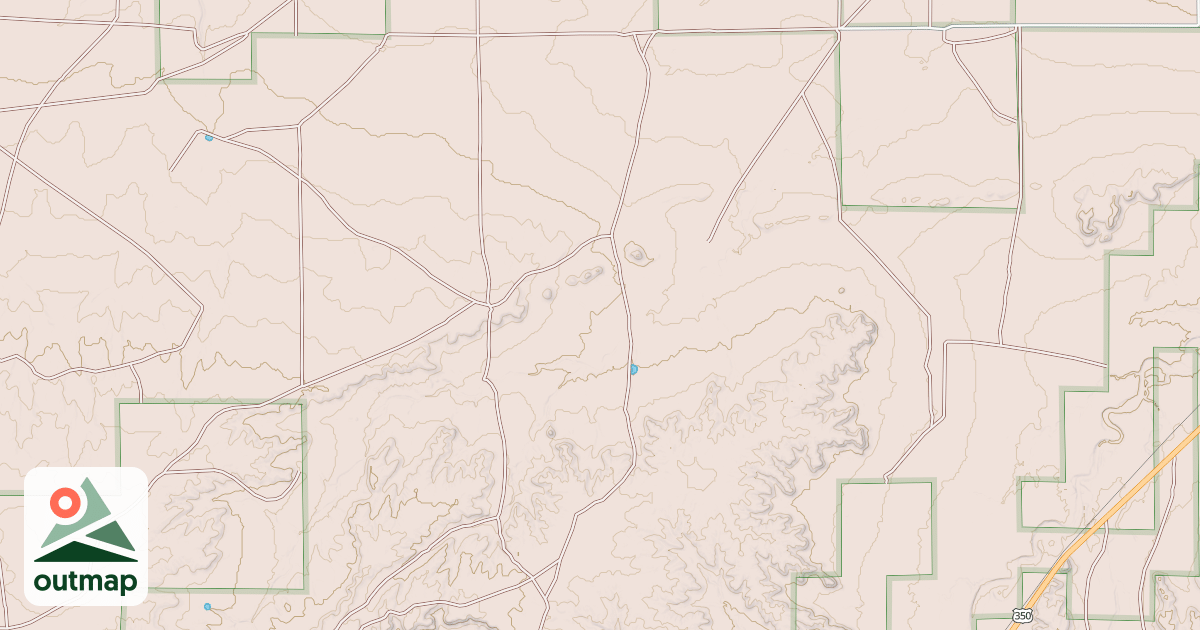 Map of FREDDY RESERVOIR A