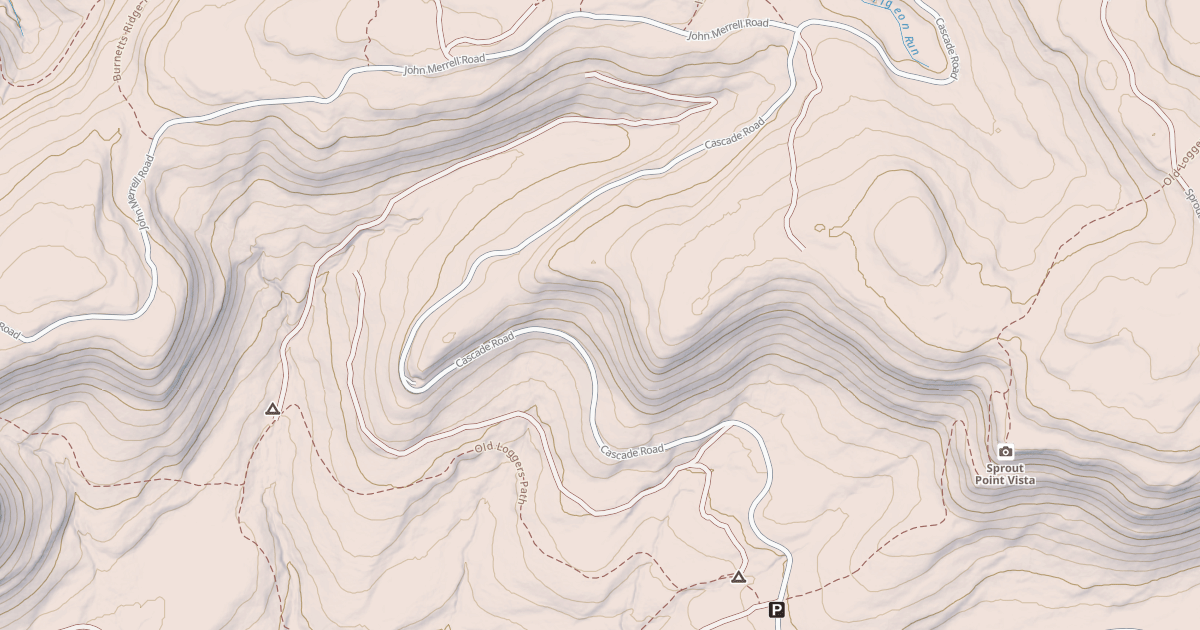 Map preview of Loyalsock State Forest & Worlds End State Park Snowmobile Trails