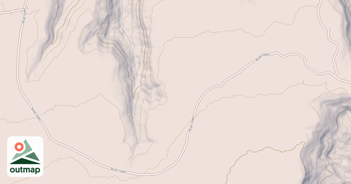 Map of BLM National GTLF Public Motorized Roads 38304fba-e597-4c12-916f-f6ac8d6f761e