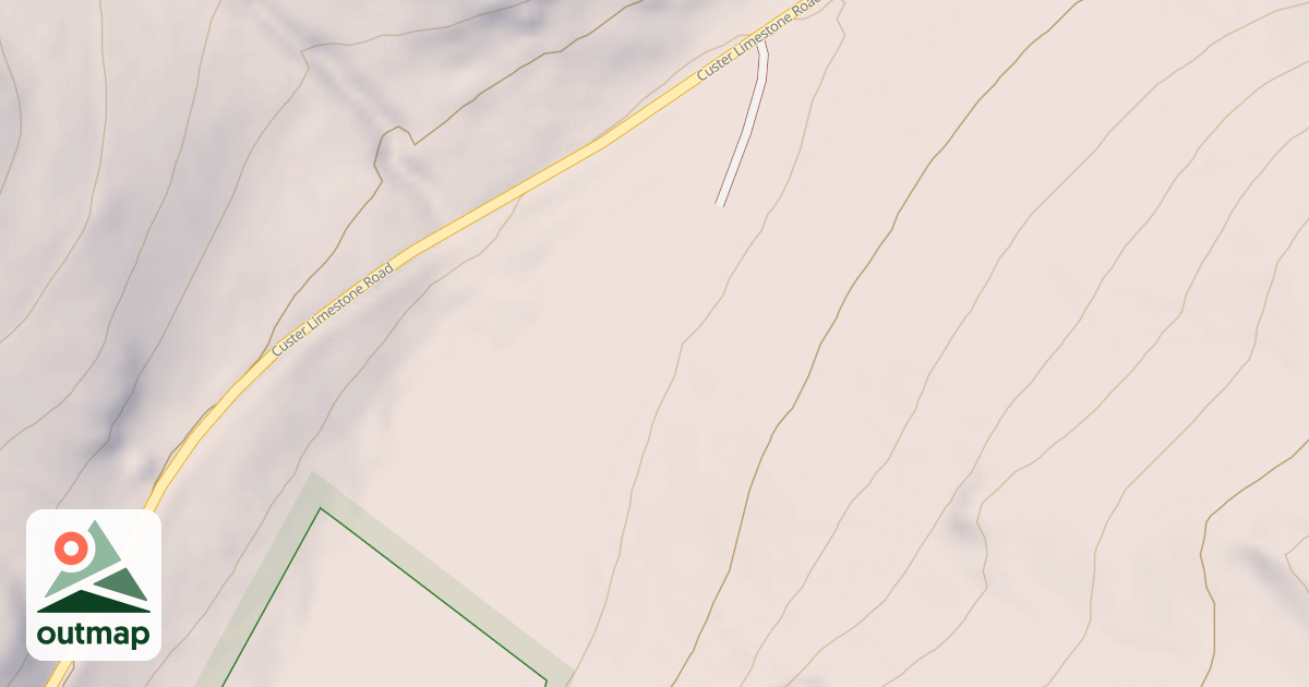 Map of BULL SPRINGS