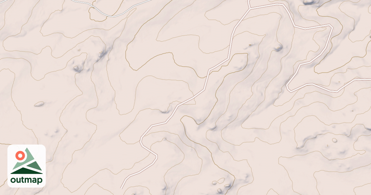 Map of CANYON RIM SPUR 1