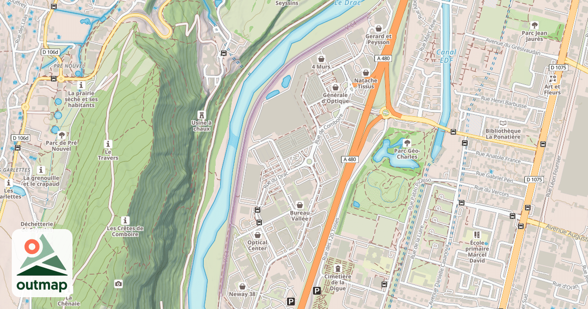 Map of V 64