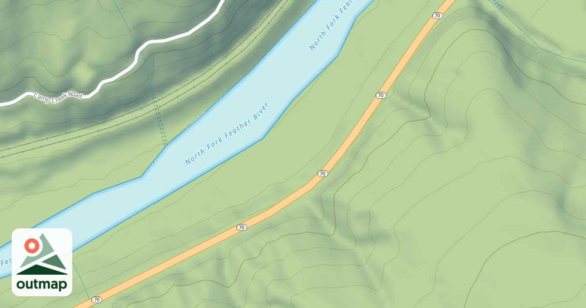 Map of SANDY BEACH