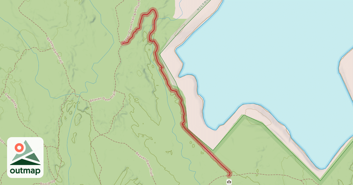 Map of Bent Rim 1