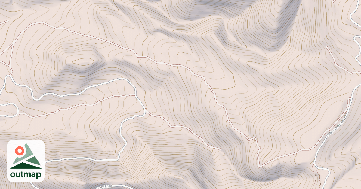 Map of MAGPIE RIDGE E1
