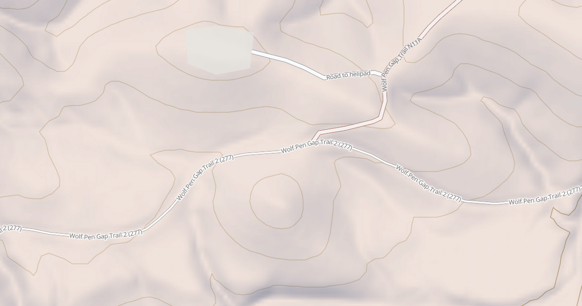 Map preview of USFS National Forest System Roads {1352308E-143B-48EC-AC16-7BE3882263CE}