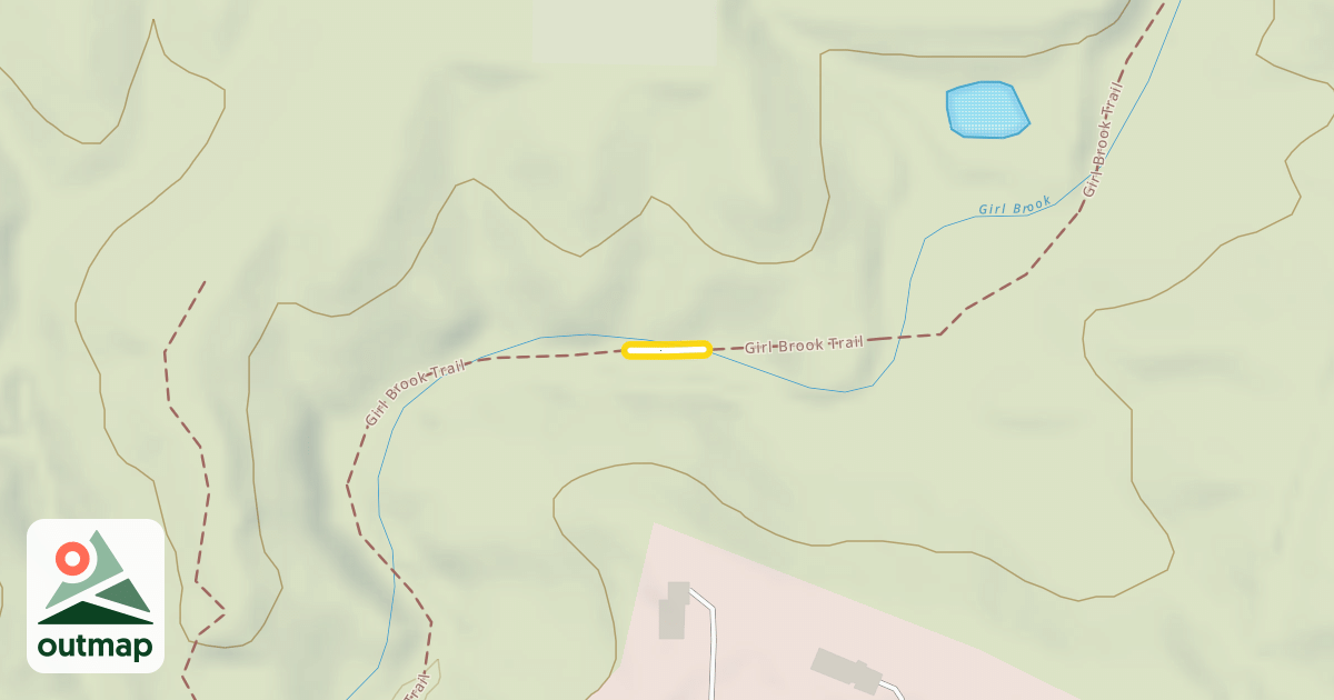 Map of Girl Brook Trail