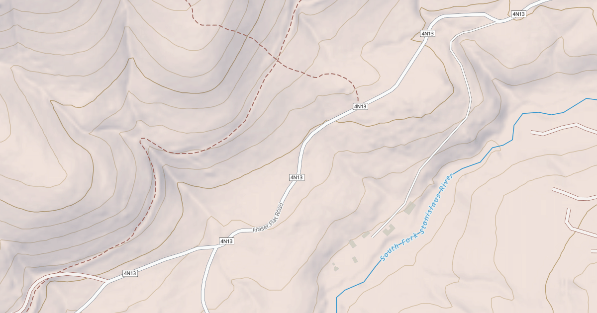 Map preview of FRASER FLAT RD