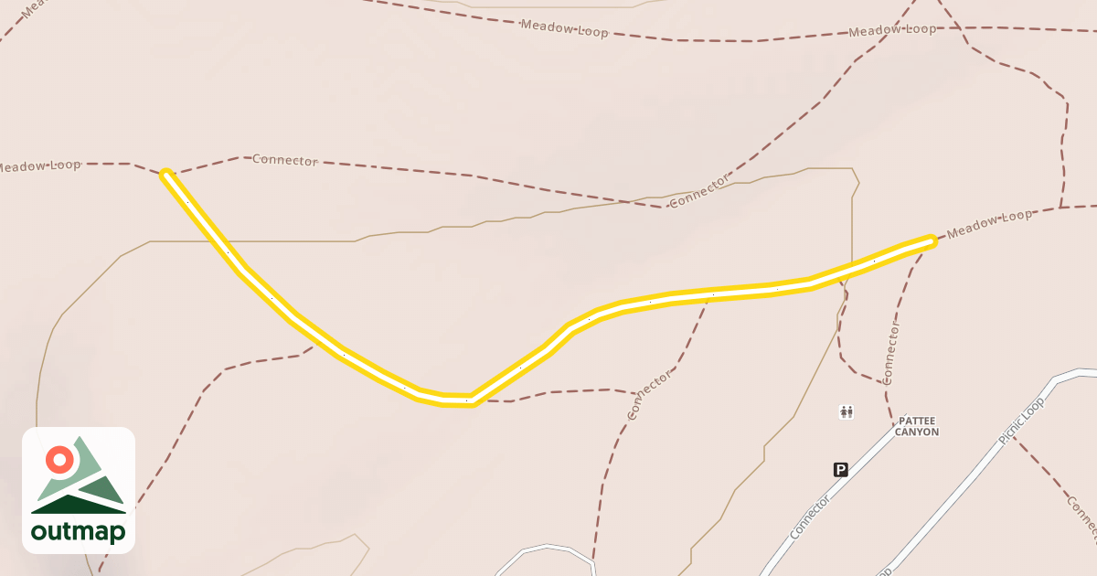 Map of Meadow Loop