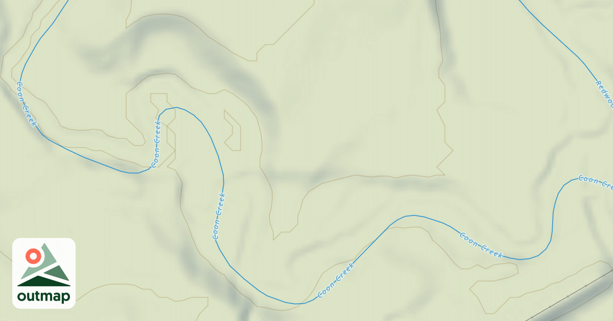Map of Shady Oaks Native Prairie Adventure Trails