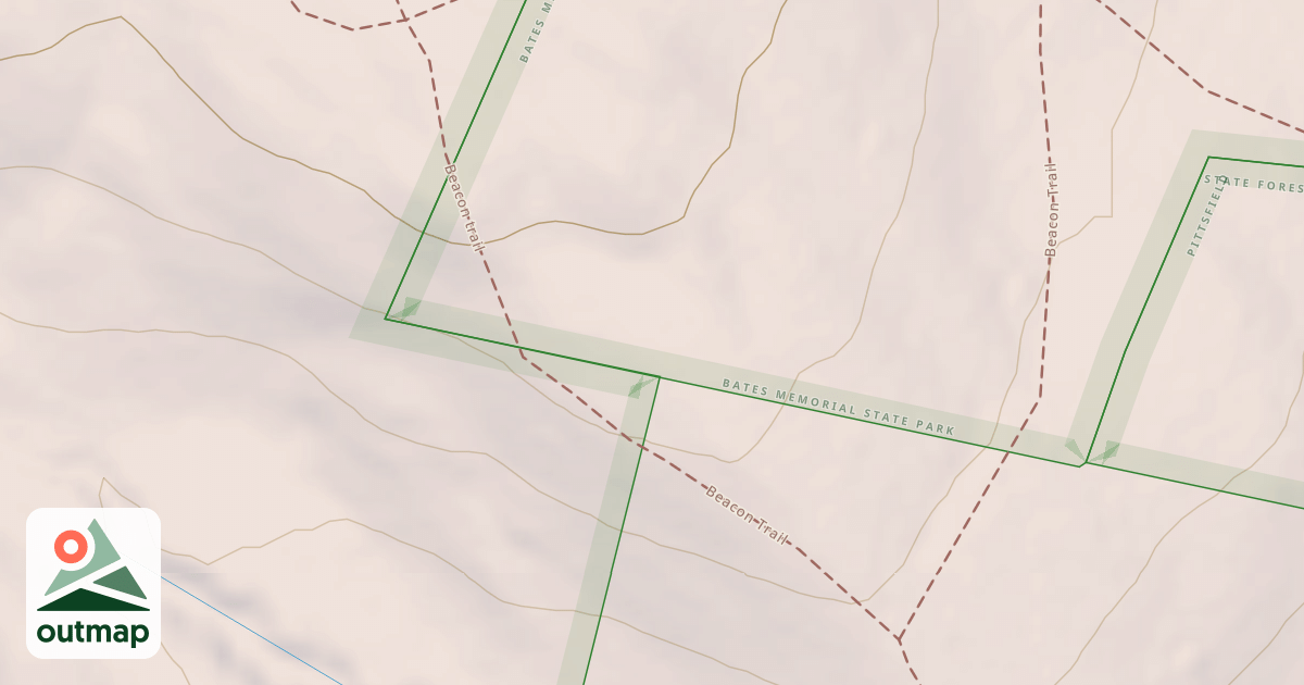 Map of Beacon Trail