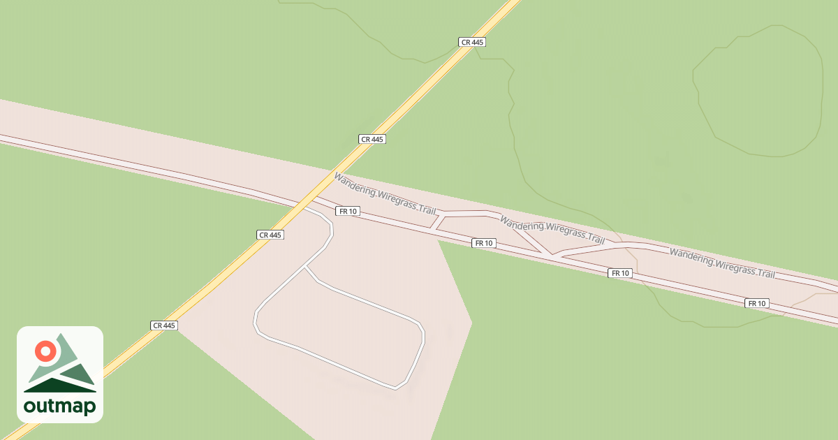 Map of USFS Motor Vehicle Use Map Roads {F725F43C-7048-47DB-895B-7BB53D5AAB63}
